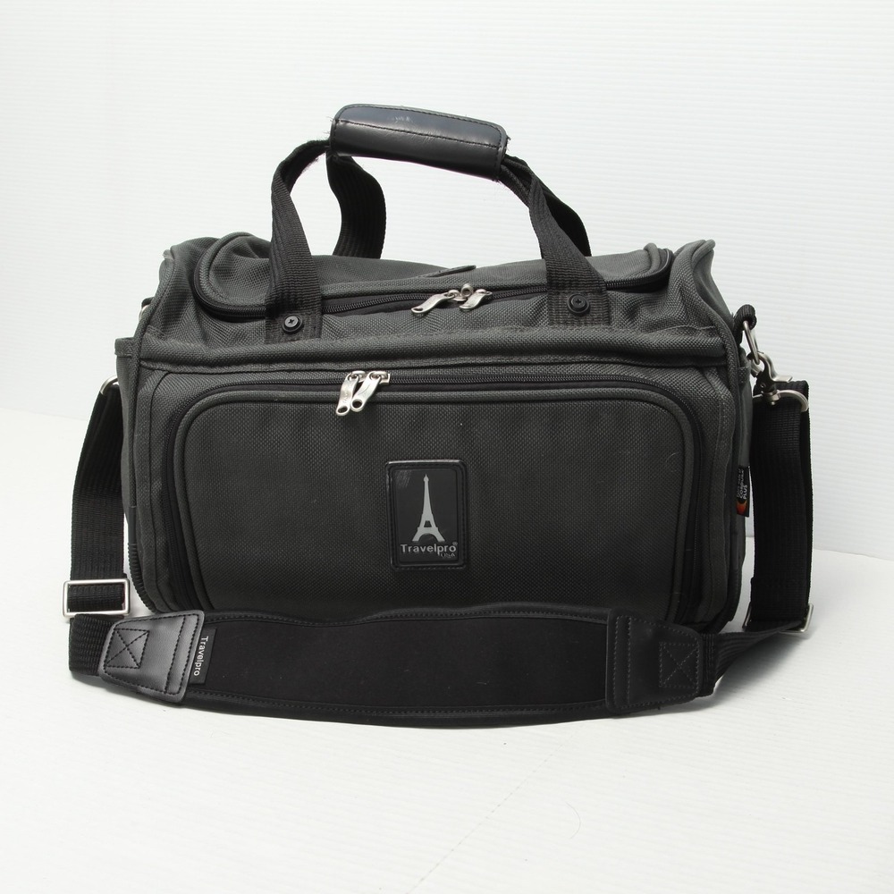 Travelpro Crew3 Carry On Bag Dark Gray Cordura Plus Ballistic Nylon - Picture 2 of 16